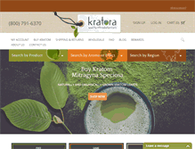 Tablet Screenshot of buykratom.us
