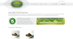Desktop Screenshot of buykratom.com